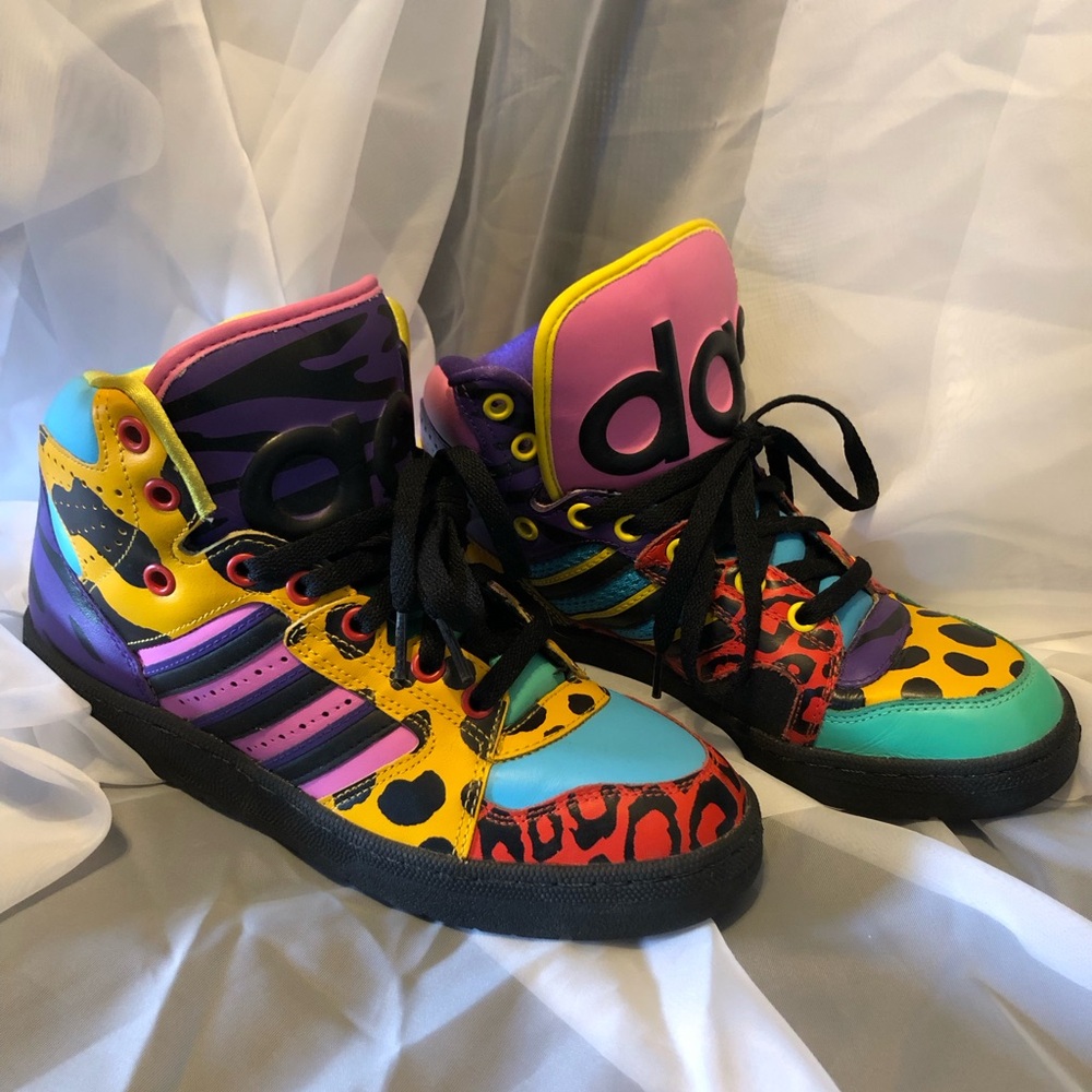 Adidas x Jeremy Scott Instinct Hi Multicolor Mens Sneakers